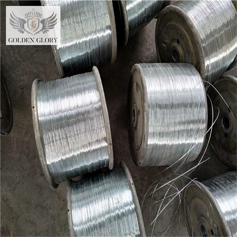 BWG20 BWG21 BWG22 Galvanized Wire Diameter 0.7 - 4mm Hot Dip Electro Gi Wire Galvanized Steel Wire