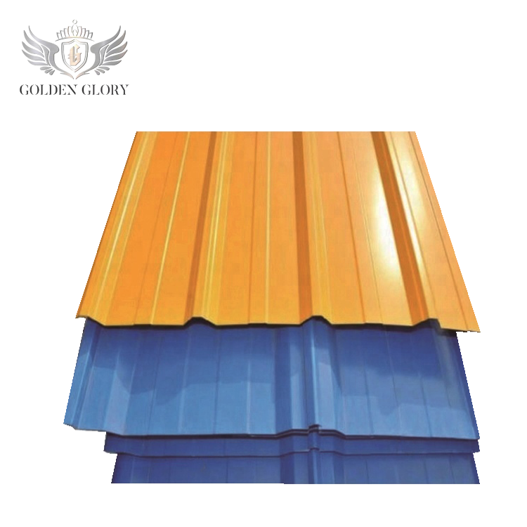 PPGI PPGL 30-275g Zinc Galvanized Corrugated Metal Roofing Sheet