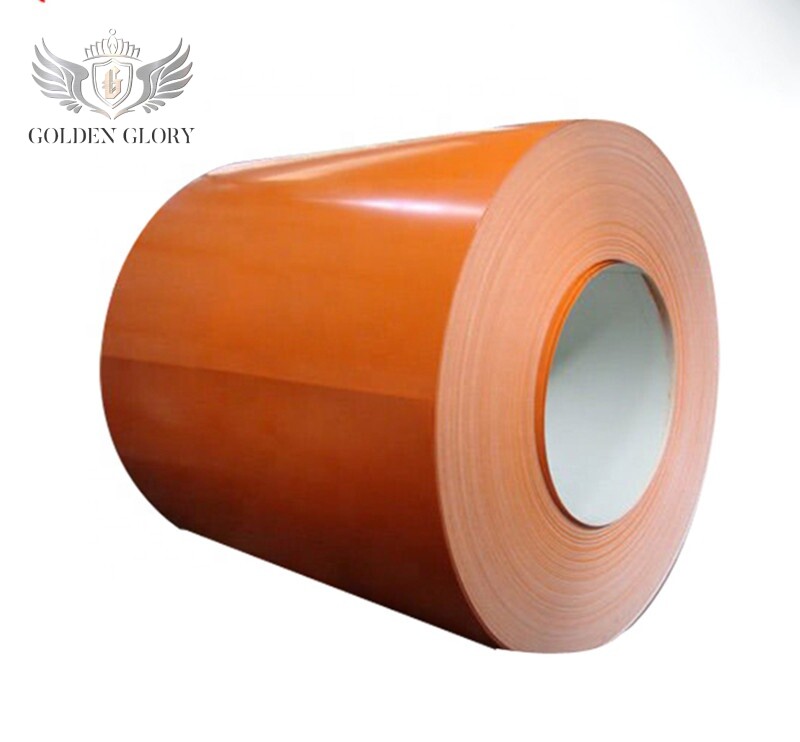 0.4mm 0.5mm Dx51d Dx52D 28 Gauge Prepainted Aluminized Color Coated Coil Roll 