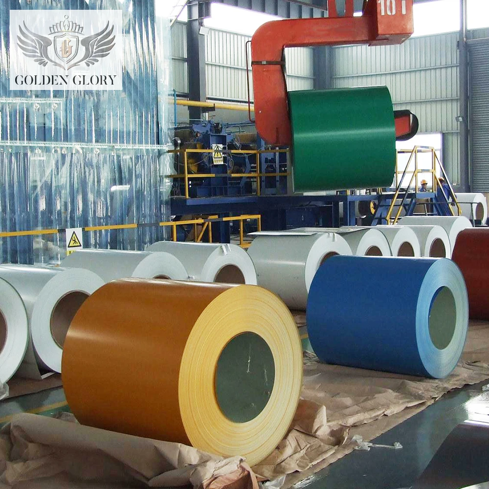 DC51D Dx51d Dx52D SGCC Sgch G60 G90 PPGL Gi Gl PPGI Zinc Aluminum Galvanized  Roll