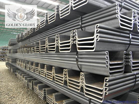 SM 400A SS490B U-Shaped Steel Sheet Pile