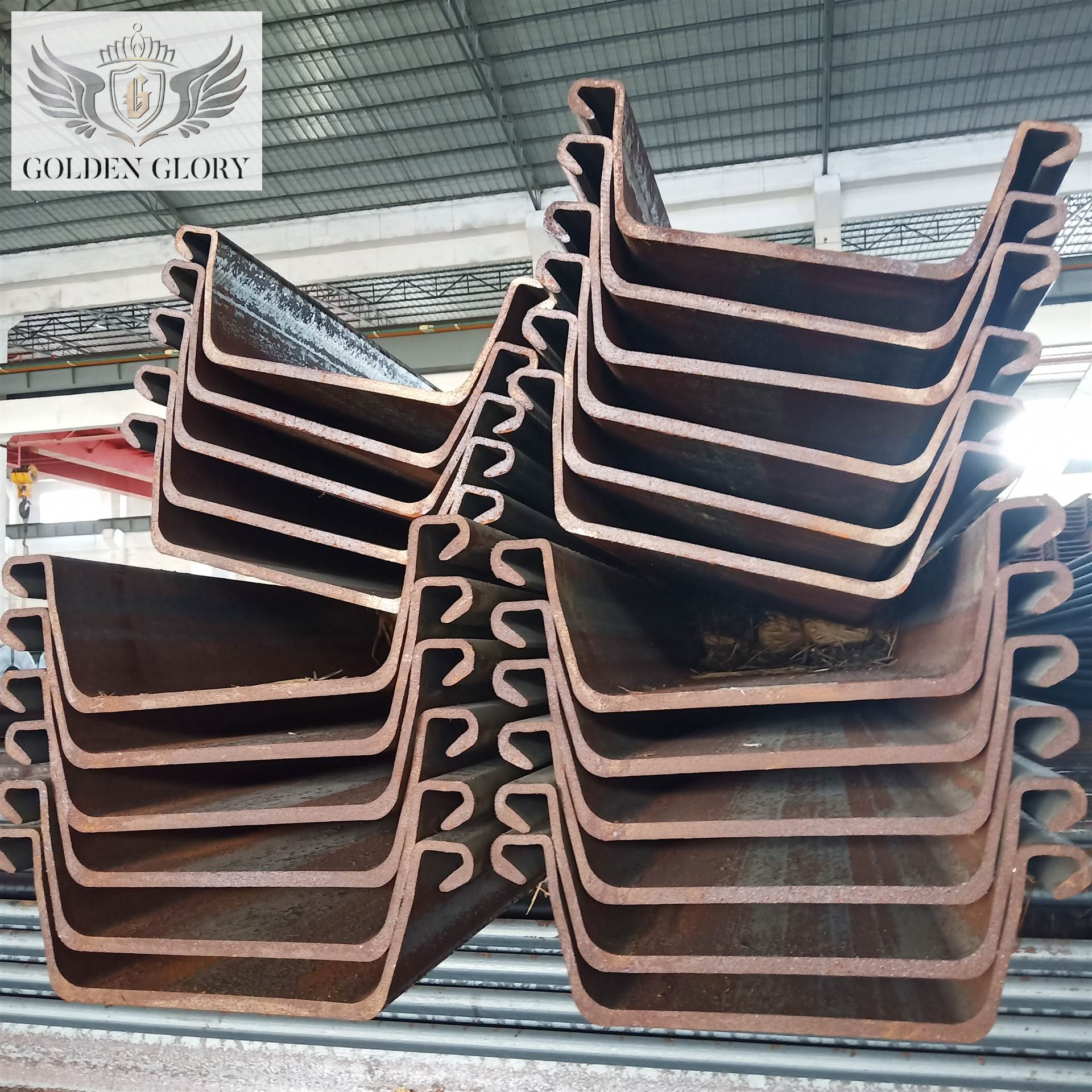 St 37-2 St 52-3 U U-Shaped Steel Sheet Pile