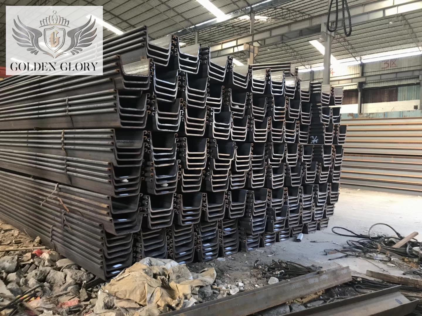 S185 S335J2 U-Shaped Steel Sheet Pile S185 S335J2 U-Shaped Steel Sheet Pile