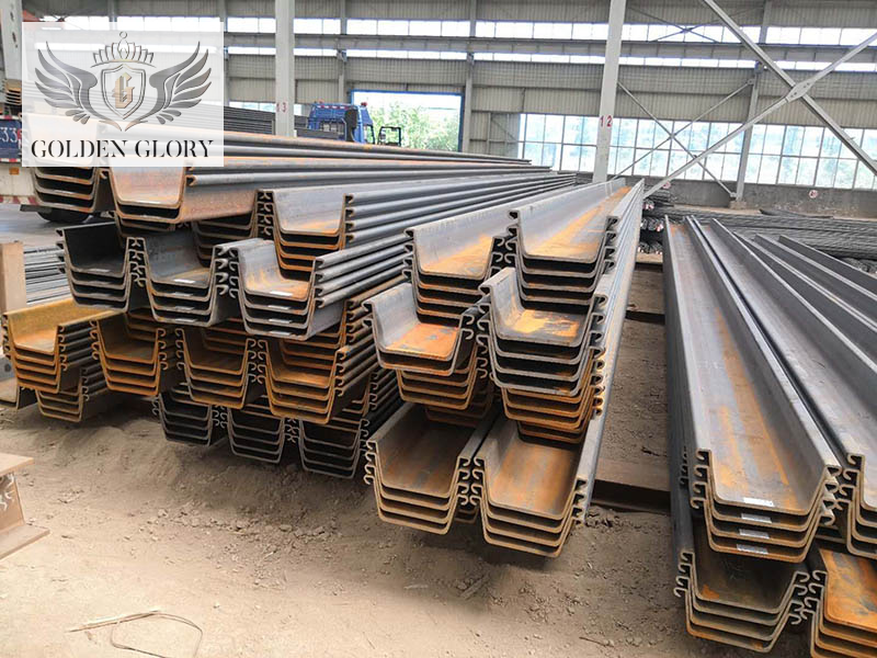 A53 Gr.A A656 Gr.50 U-Shaped Steel Sheet Pile