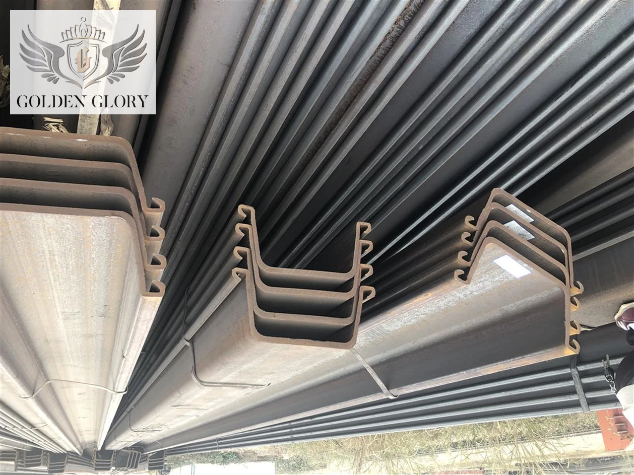 A53 Gr.A A656 Gr.50 U-Shaped Steel Sheet Pile