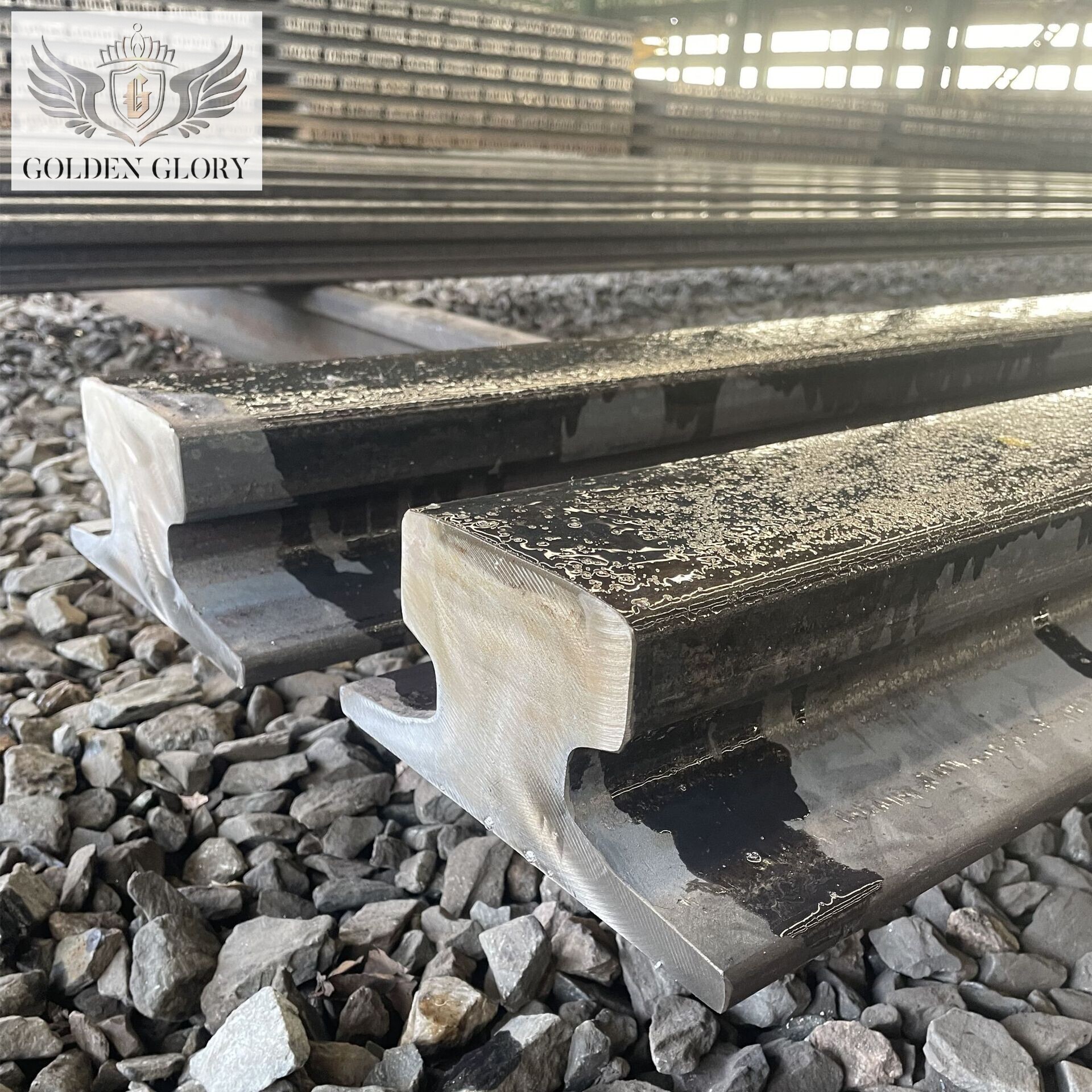 Q235 Q355 Type Railway Light Steel Rails Q235 Q355 Type Railway Light Steel Rails