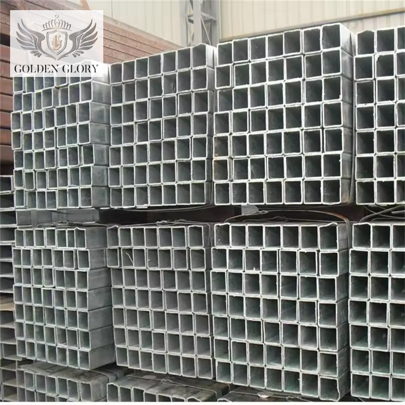Rectangular Pipe Q235 Q345 Galvanized Steel Tube