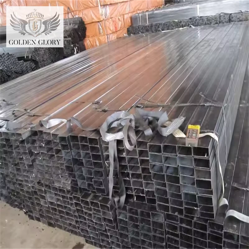 Rectangular Pipe Q235 Q345 Galvanized Steel Tube
