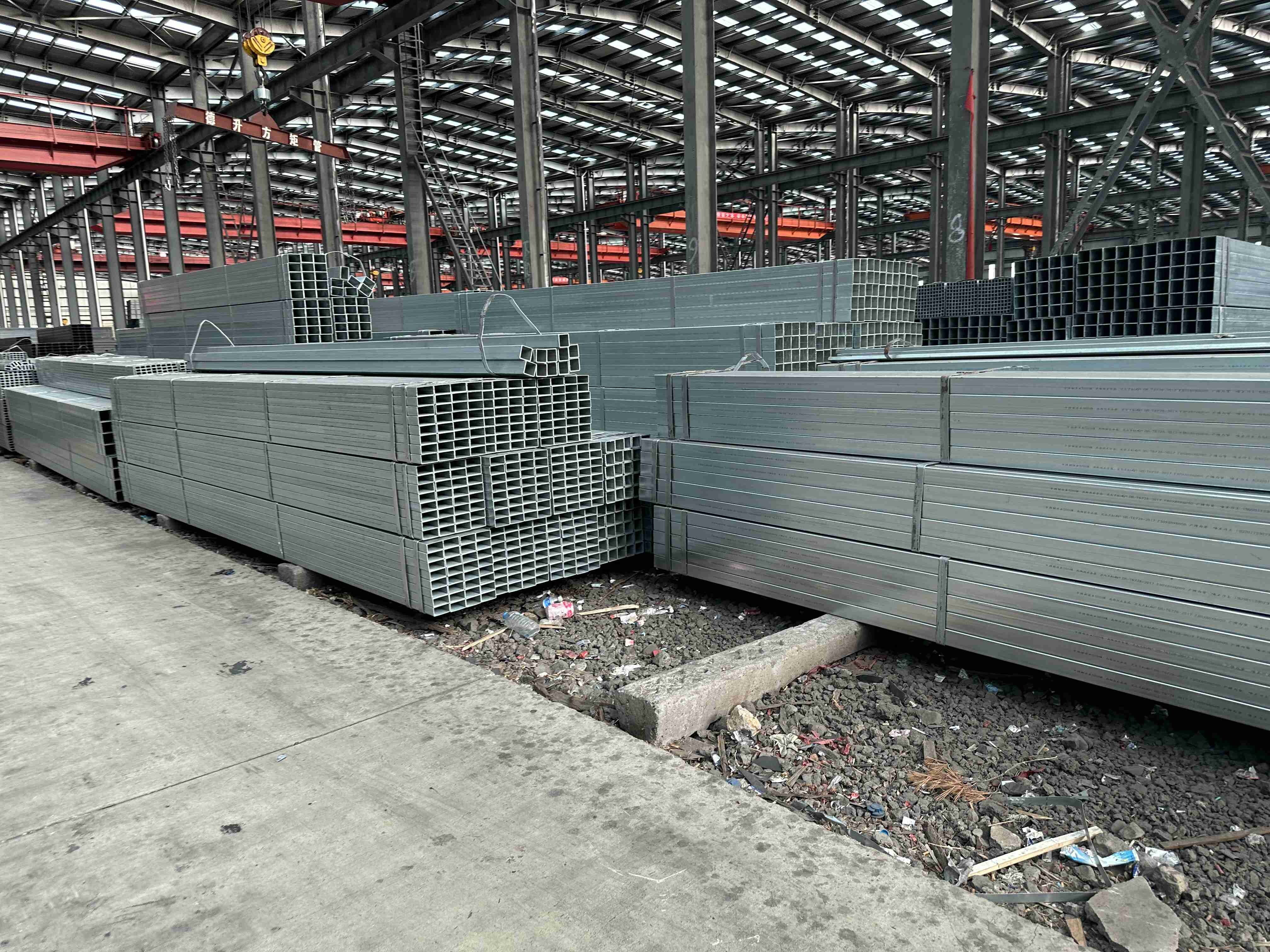 S235JR Galvanized Square Hollow Sections / Galvanized Square tube