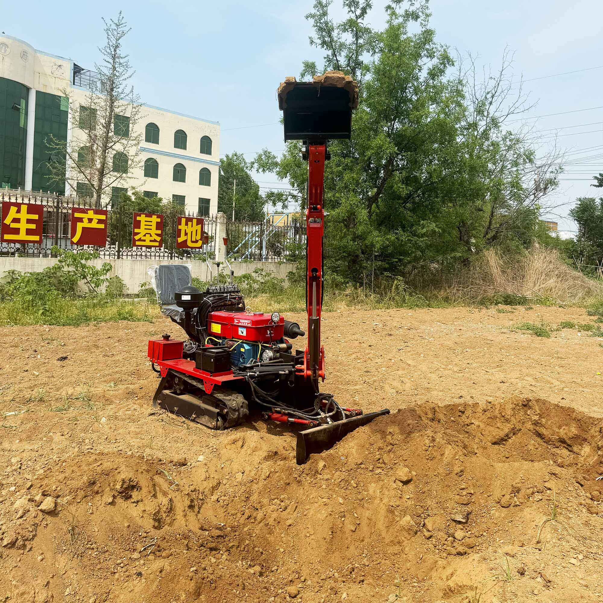 50/HP Multifuction Crawler Tractor For Dry land And Paddy Field