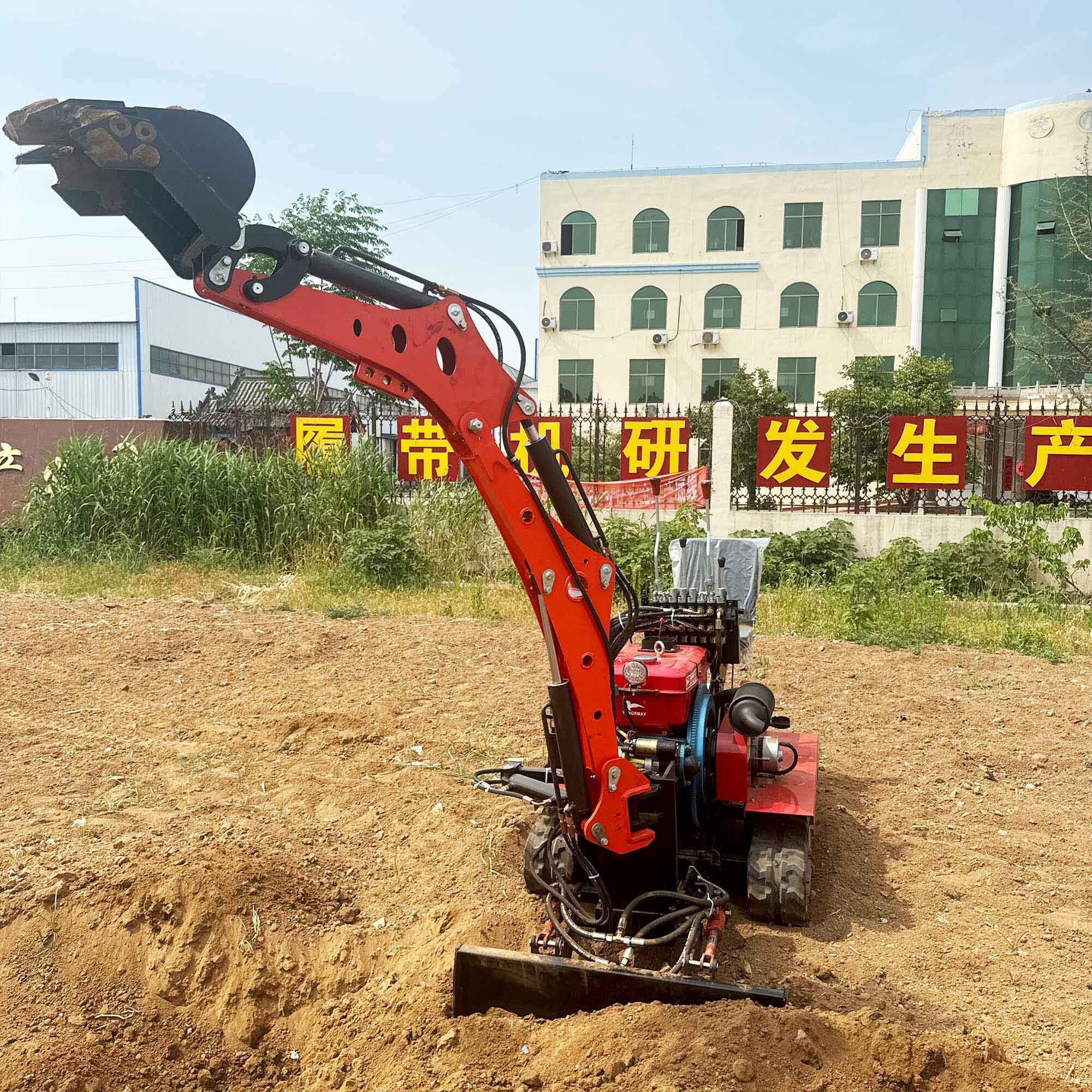 50/HP Multifuction Crawler Tractor For Dry land And Paddy Field