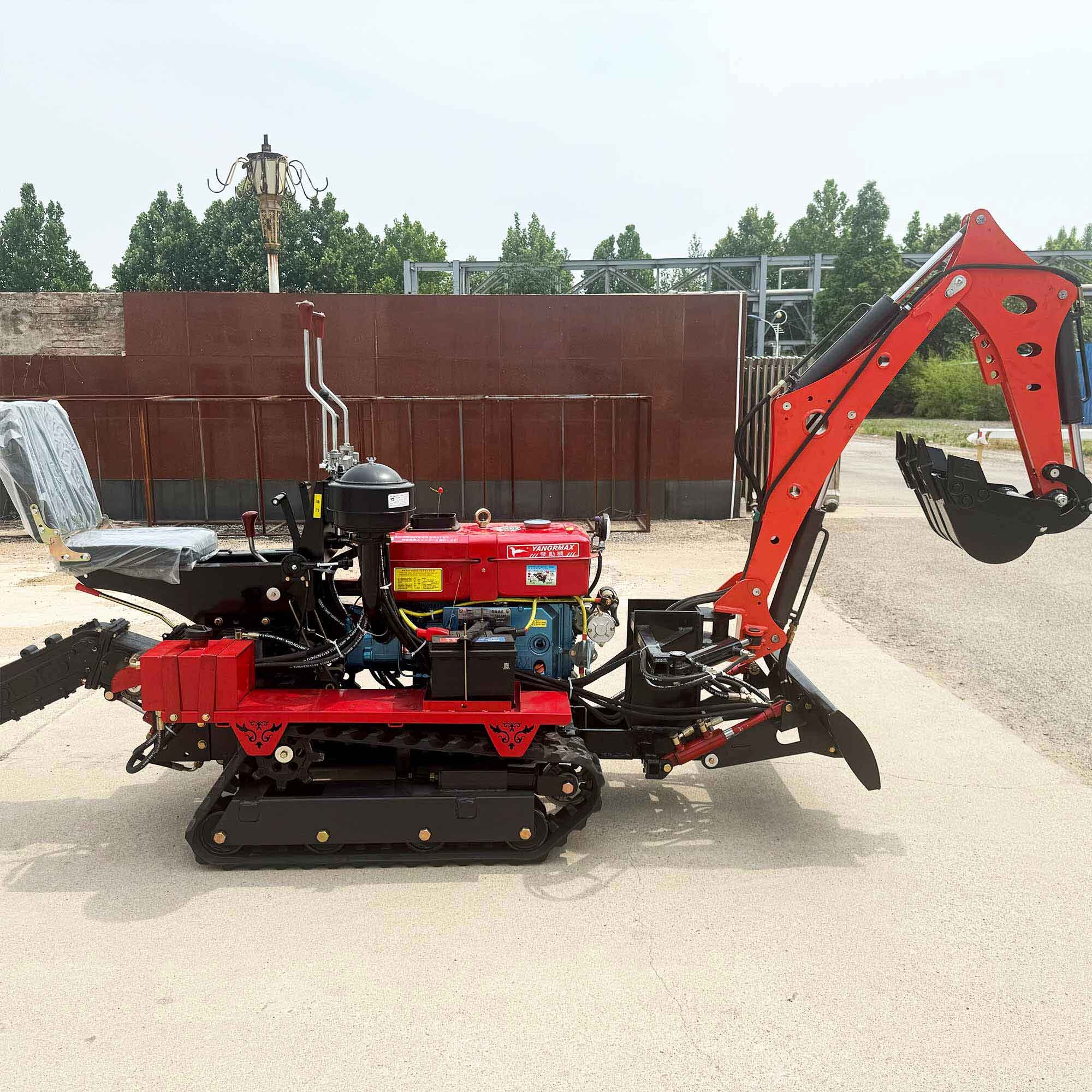 50/HP Multifuction Crawler Tractor For Dry land And Paddy Field