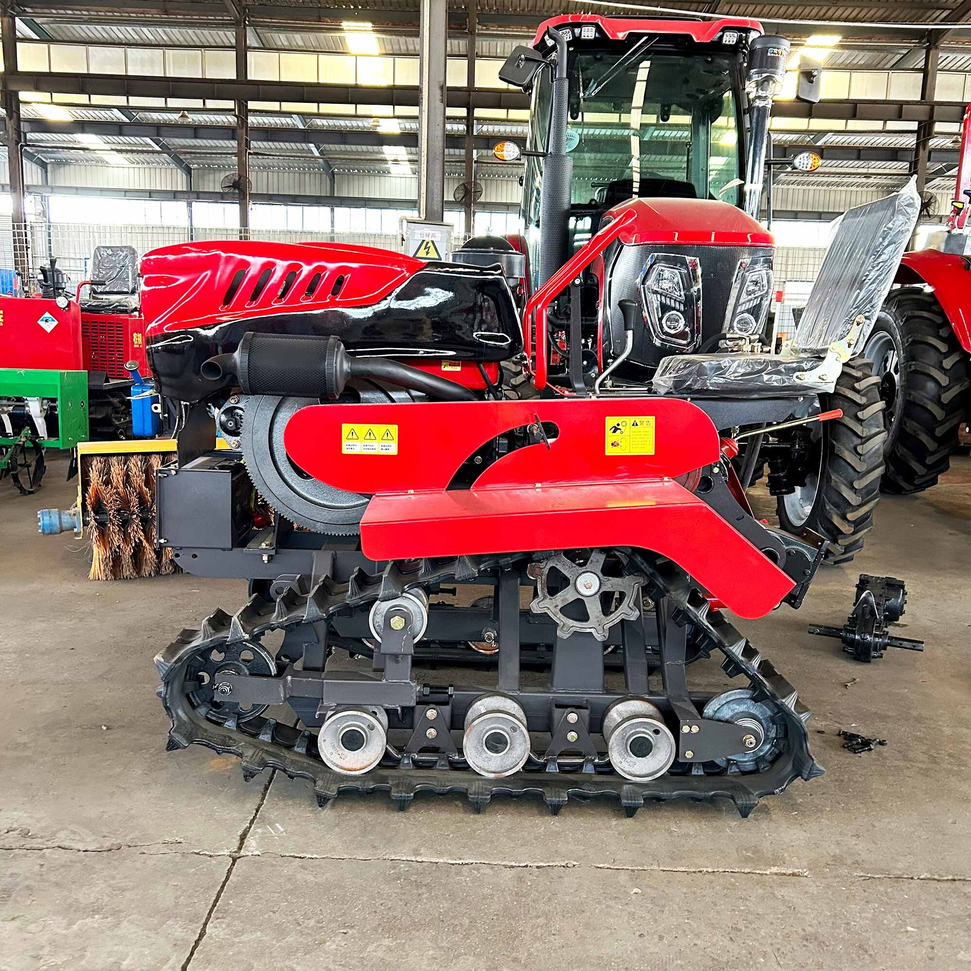 35HP Multifuction Crawler Tractor For Dry land And Paddy Field