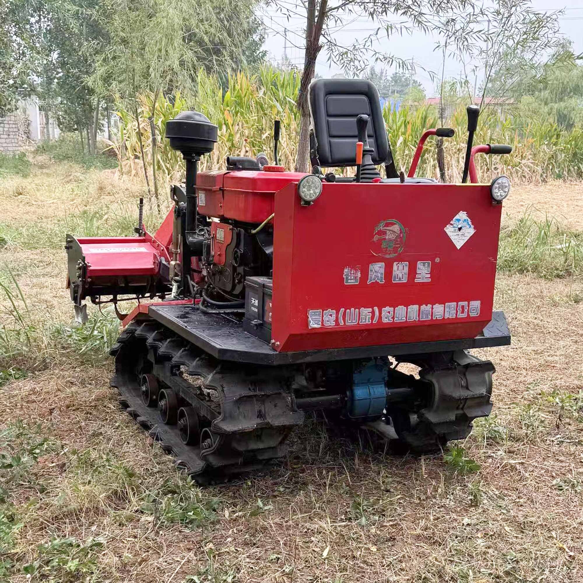 35HP Multifuction Crawler Tractor For Dry land And Paddy Field