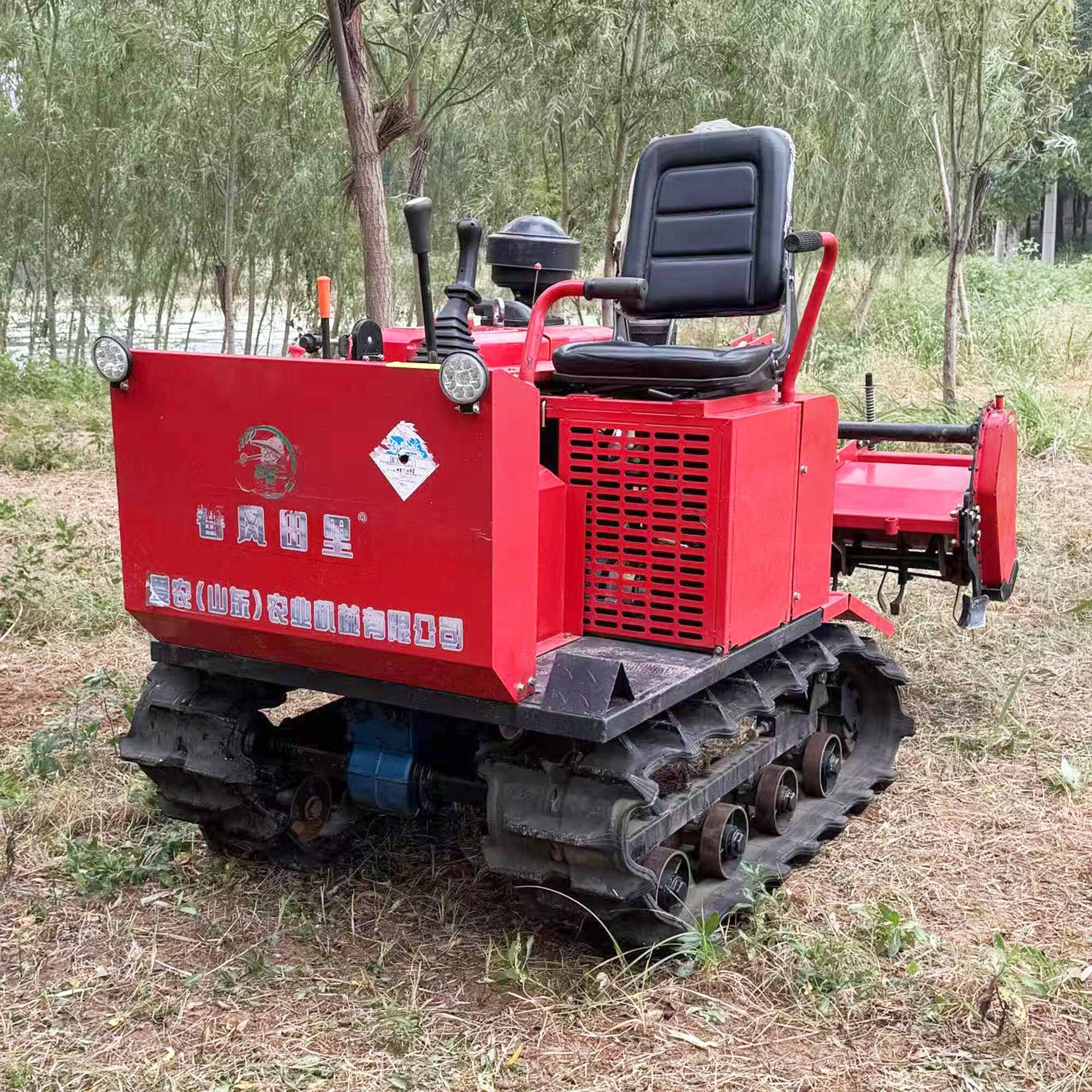 35HP Multifuction Crawler Tractor For Dry land And Paddy Field