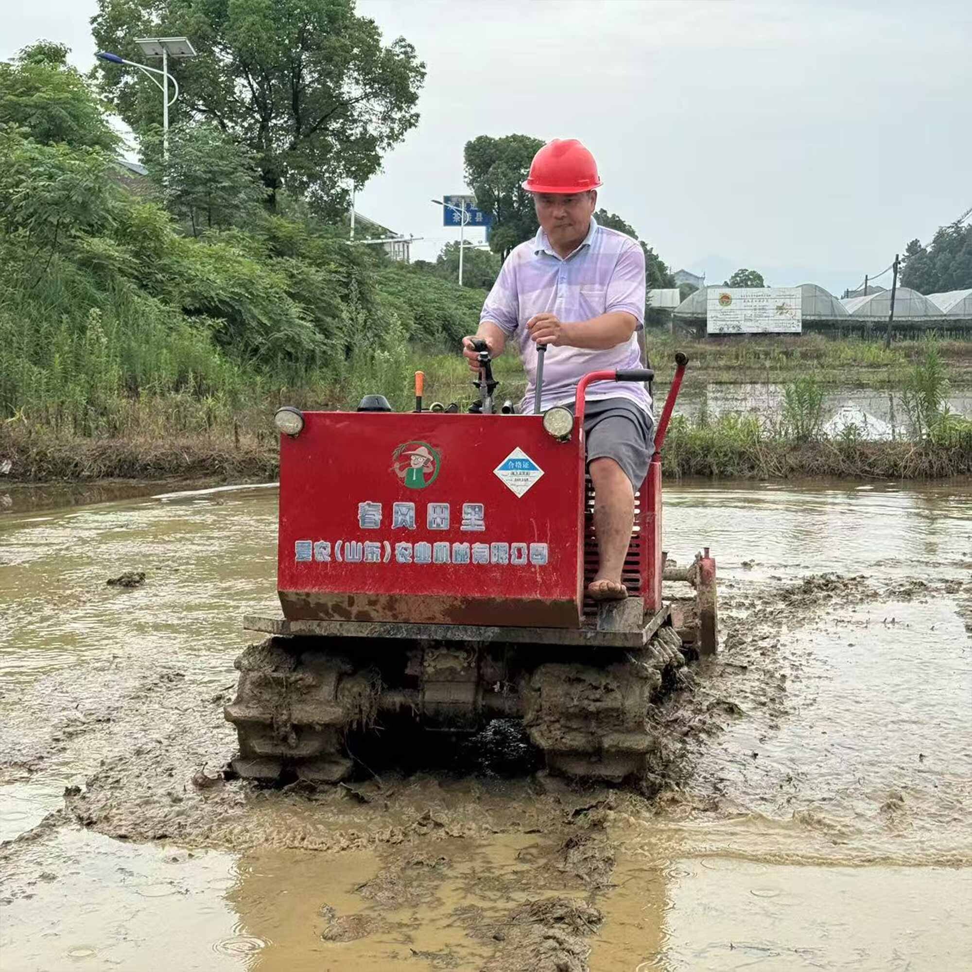 35HP Multifuction Crawler Tractor For Dry land And Paddy Field