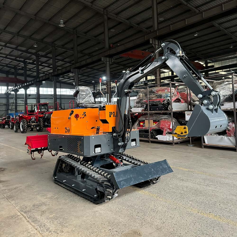 35-horsepower excavating-rotary tilling integrated machine