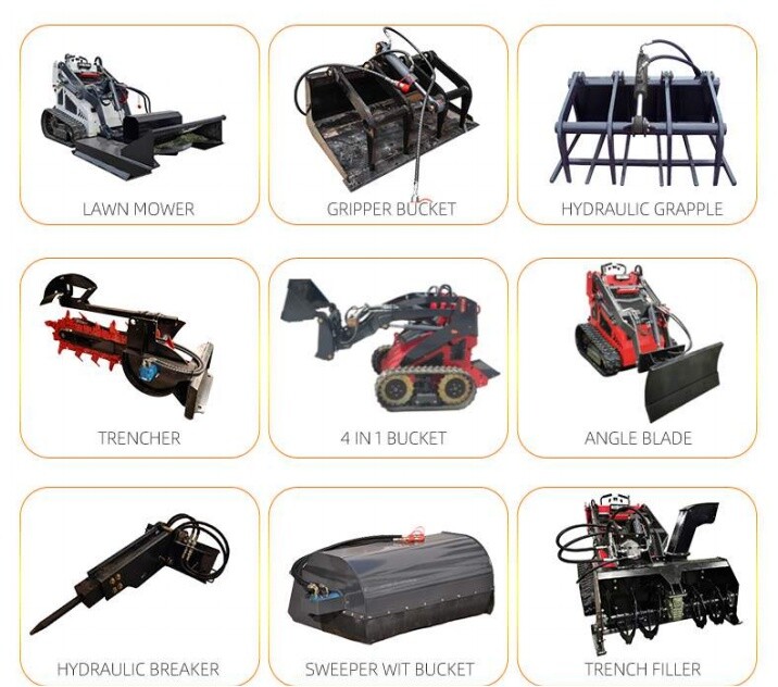 Skid - steer loader attachments