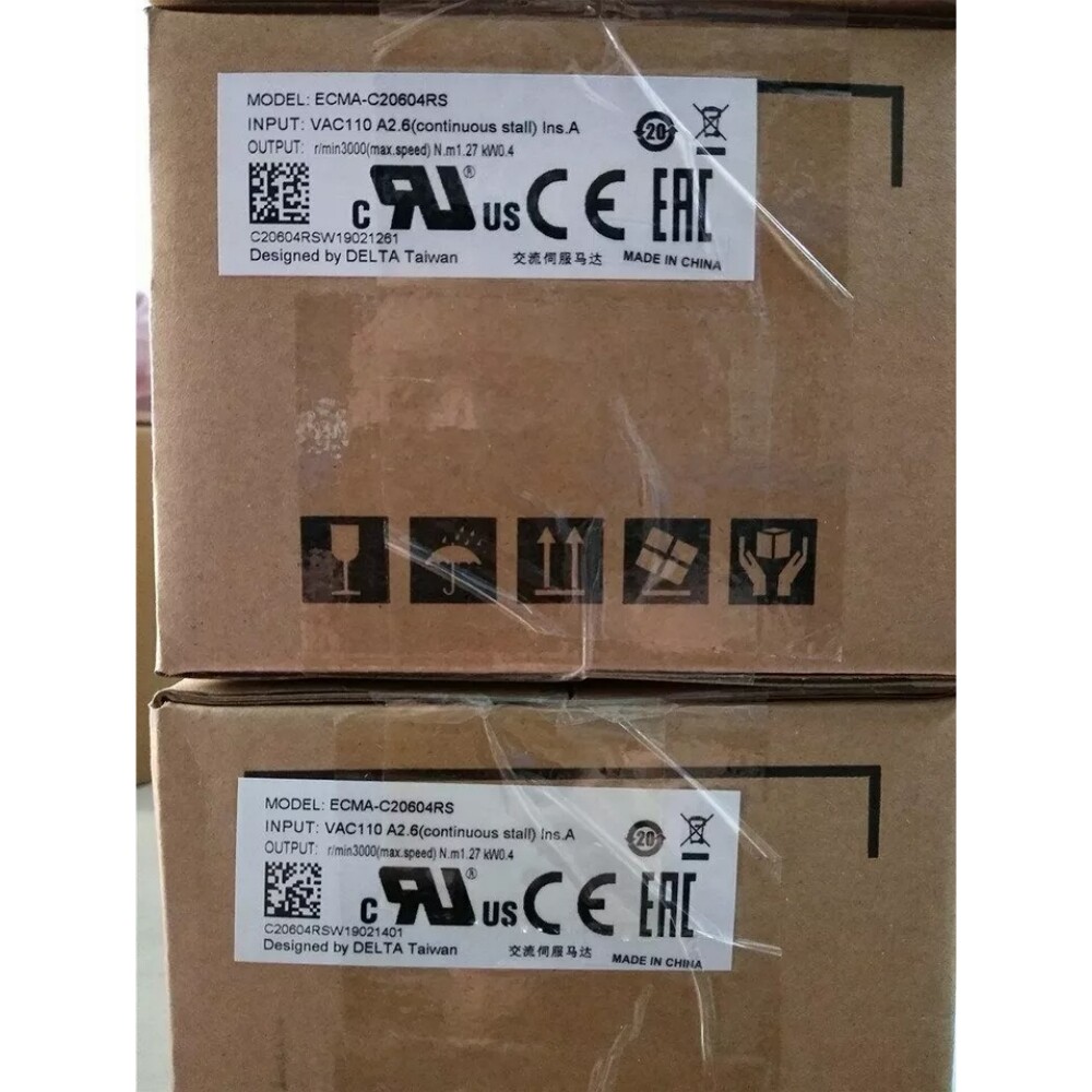 ECMA-C20604RS Servo Motor  Delta Brand New and Genuine inverter test OK Fast Shipping