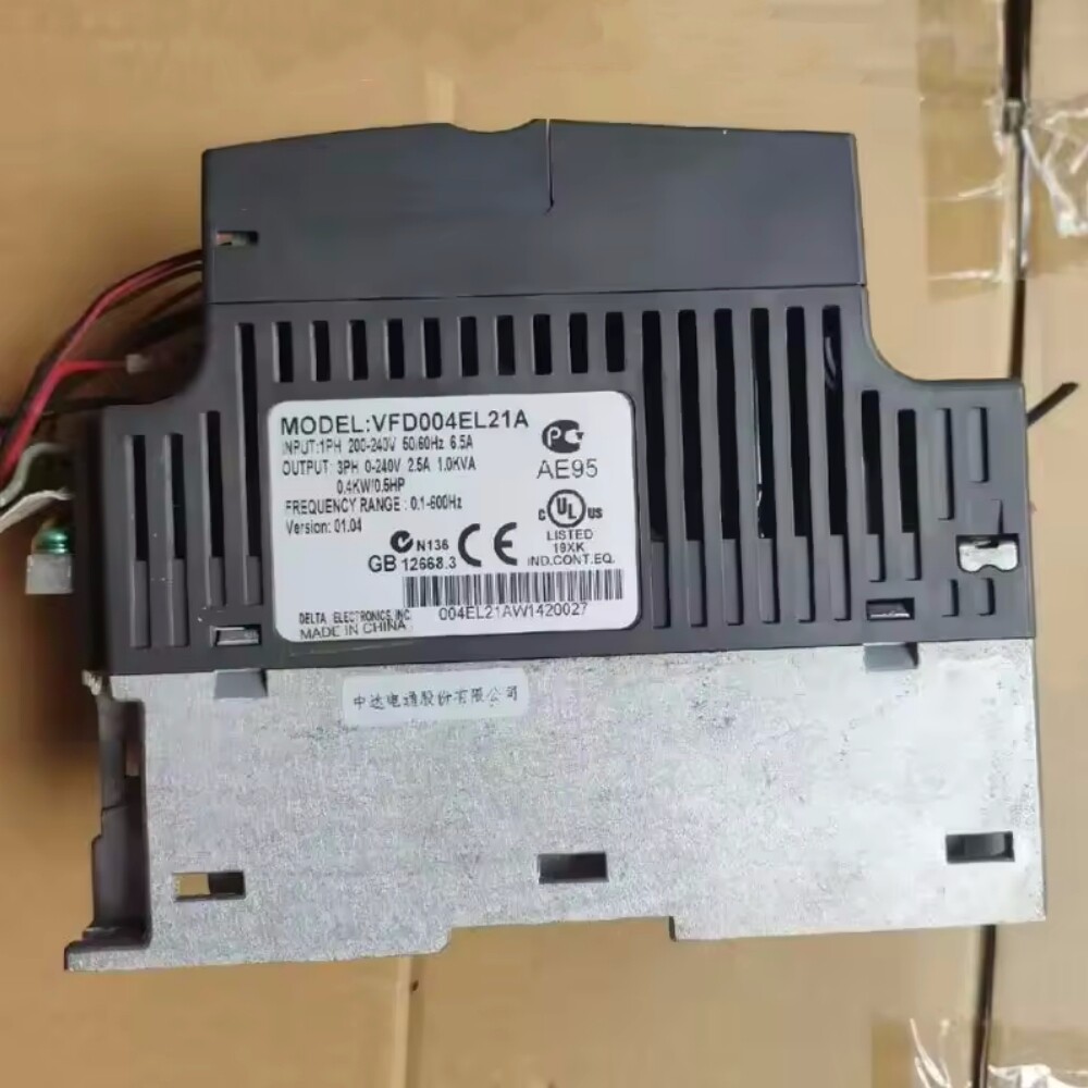 VFD004EL21A 0.4KW servo drive Delta Brand New and Genuine inverter test OK Fast Shipping