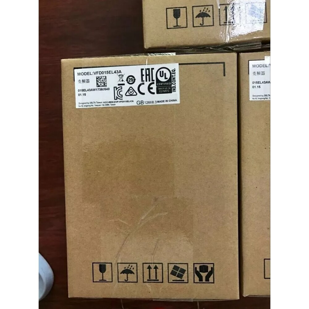 VFD015EL43A 1.5KW servo drive Delta Brand New and Genuine inverter test OK Fast Shipping