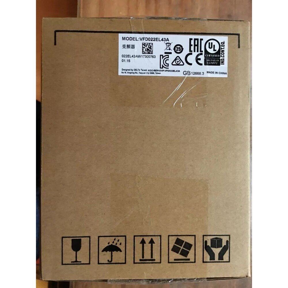 VFD022EL43A 2.2KW servo drive Delta Brand New and Genuine inverter test OK Fast Shipping