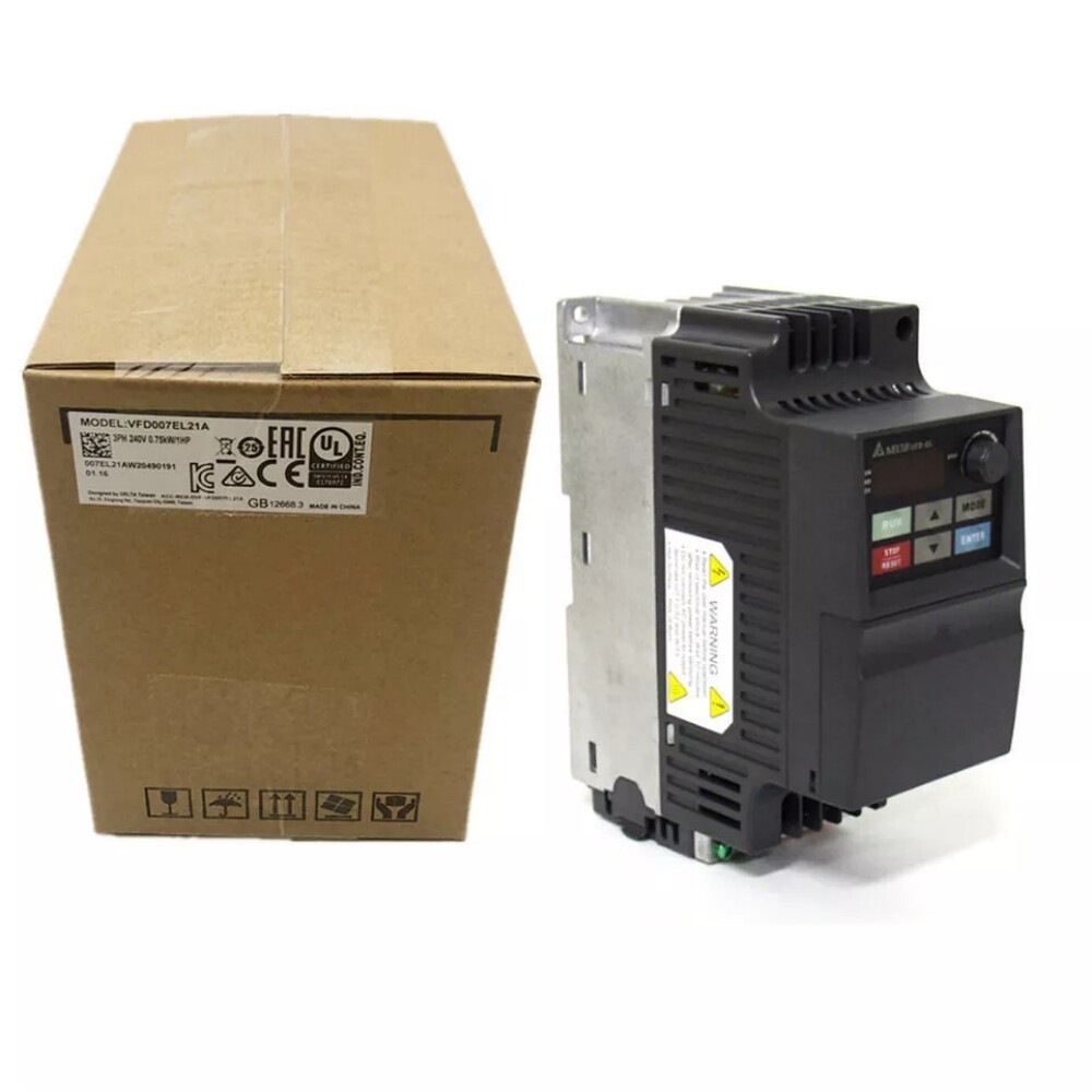 VFD007EL21W 0.75KW servo drive Delta Brand New and Genuine inverter test OK Fast Shipping