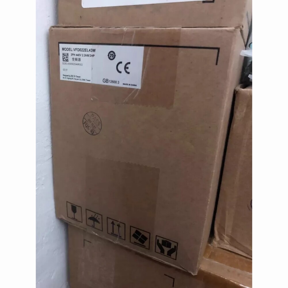 VFD022EL43W 2.2KW servo drive Delta Brand New and Genuine inverter test OK Fast Shipping