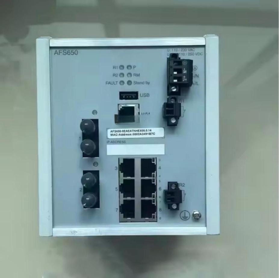AFS650 AFS650-8EAEATNHEX08.0.14 DIN Rail Reinforced Switches Brand New and Genuine inverter test OK Fast Shipping