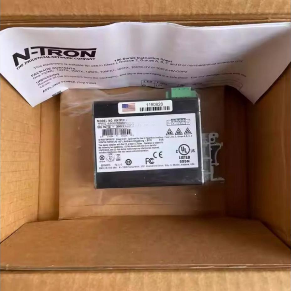 104TX Industrial Ethernet Switch for N-TRON Brand New and Genuine inverter test OK Fast Shipping