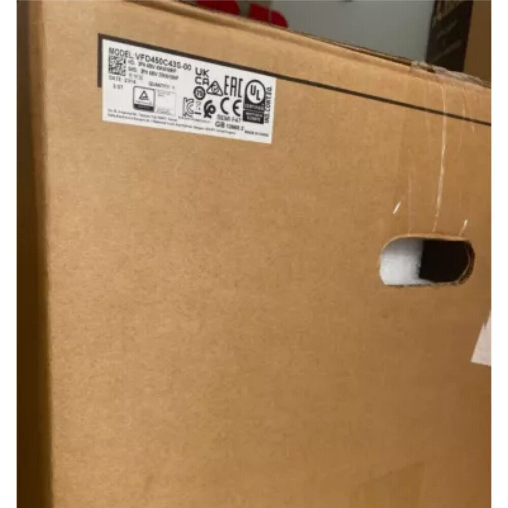 Delta VFD450CP43S-00 380V45KW frequency inverter Brand New and Genuine inverter test OK Fast Shipping