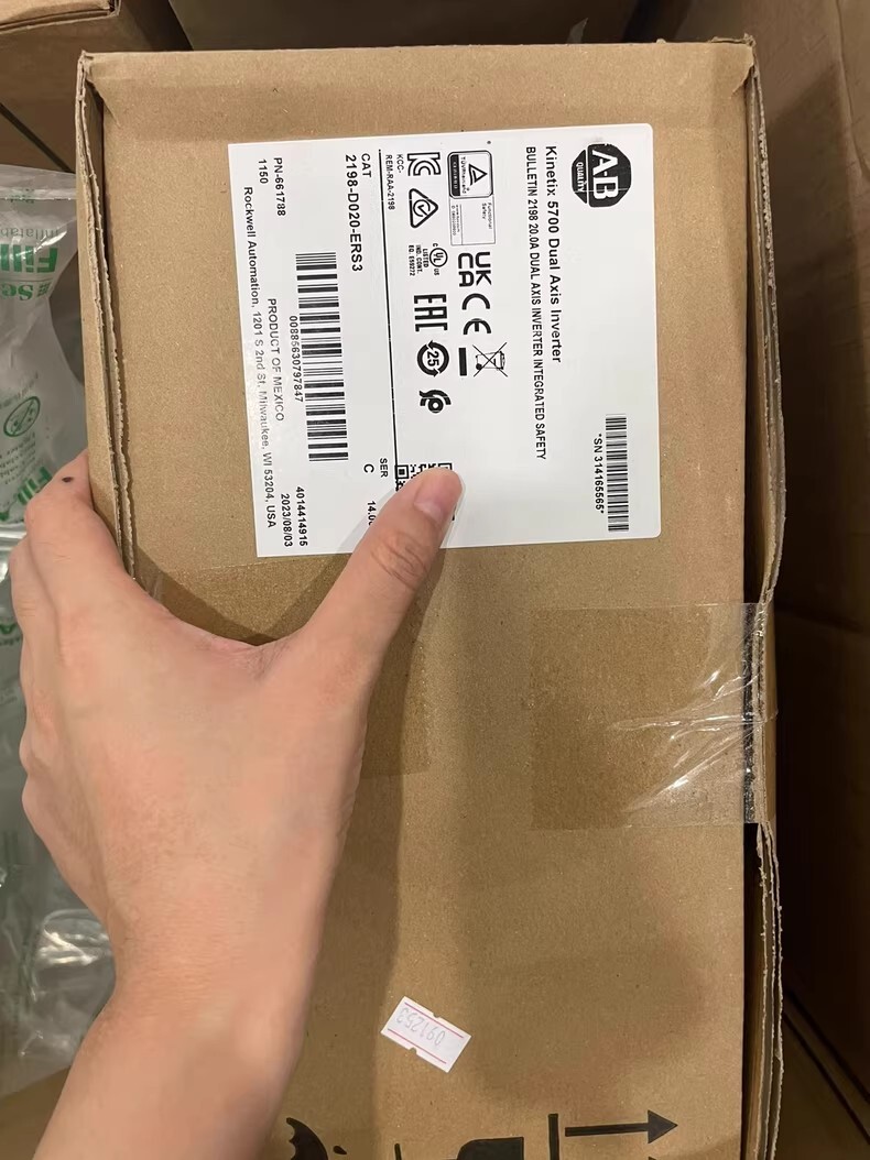 2198-D020-ERS3 Allen-Bradley SFrequency Converter Brand New and Genuine inverter test OK Fast Shipping