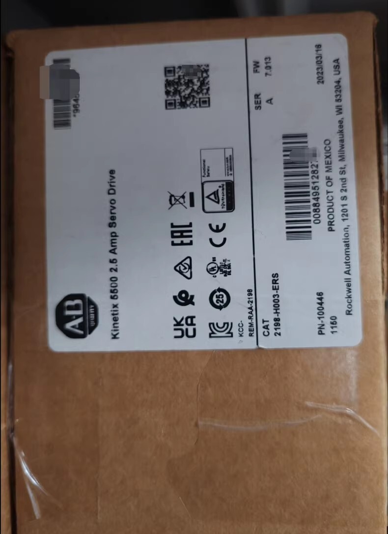 Allen-Bradley servo drive 2198-H003-ERS Brand New and Genuine inverter test OK Fast Shipping