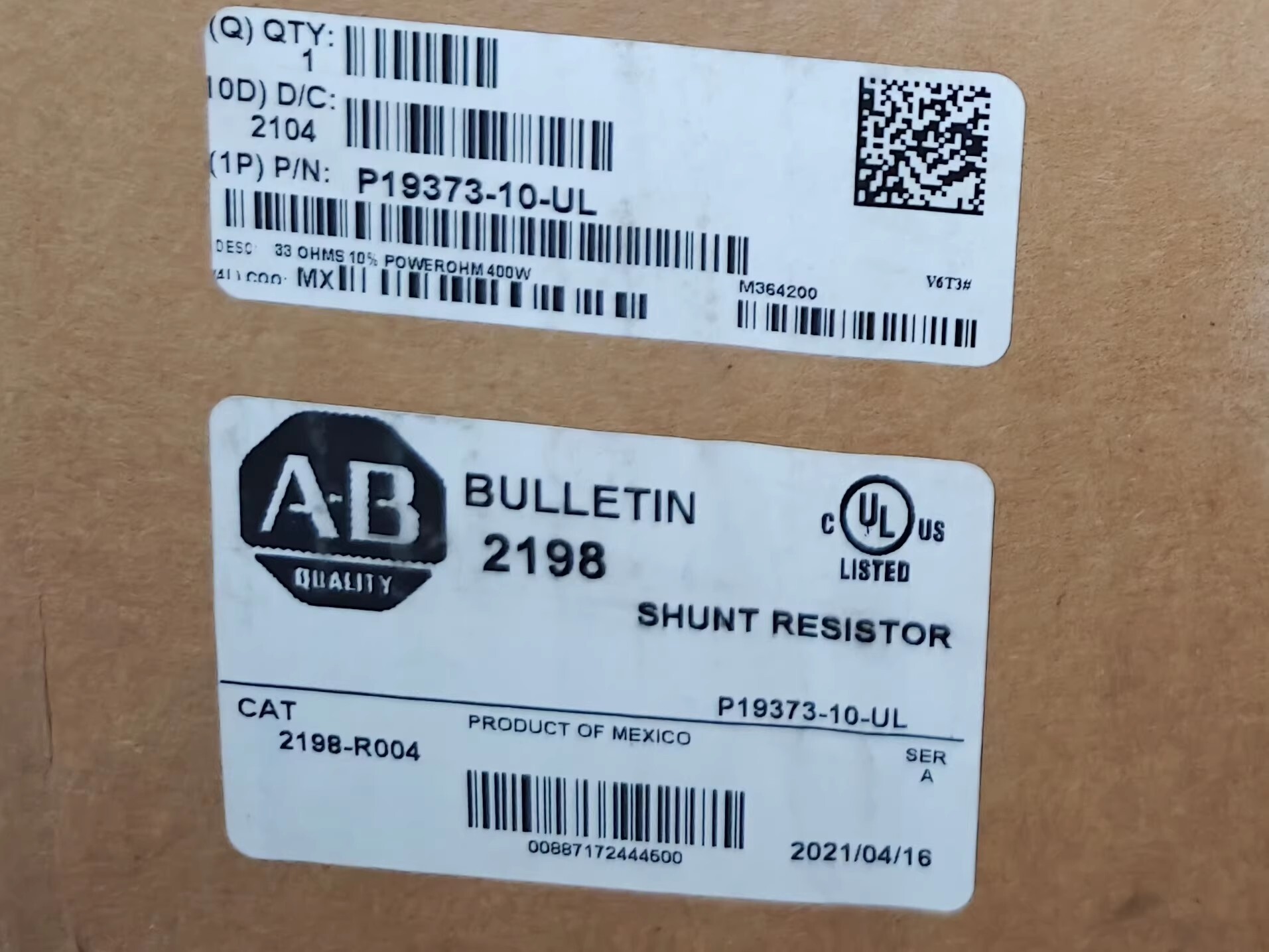 Allen-Bradley servo drive 2198-R004 Brand New and Genuine inverter test OK Fast Shipping