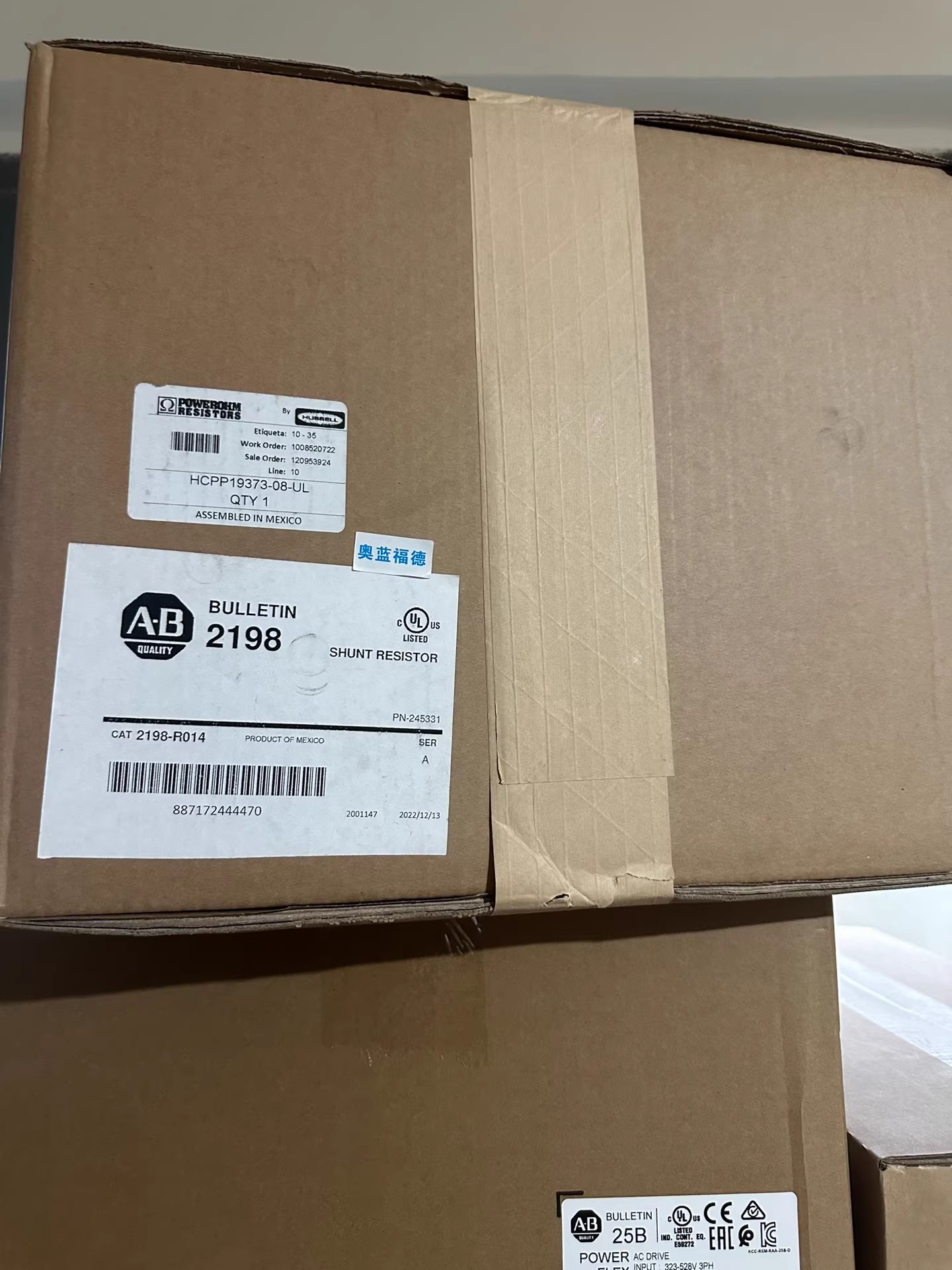 Allen-Bradley servo drive 2198-R014 Brand New and Genuine inverter test OK Fast Shipping