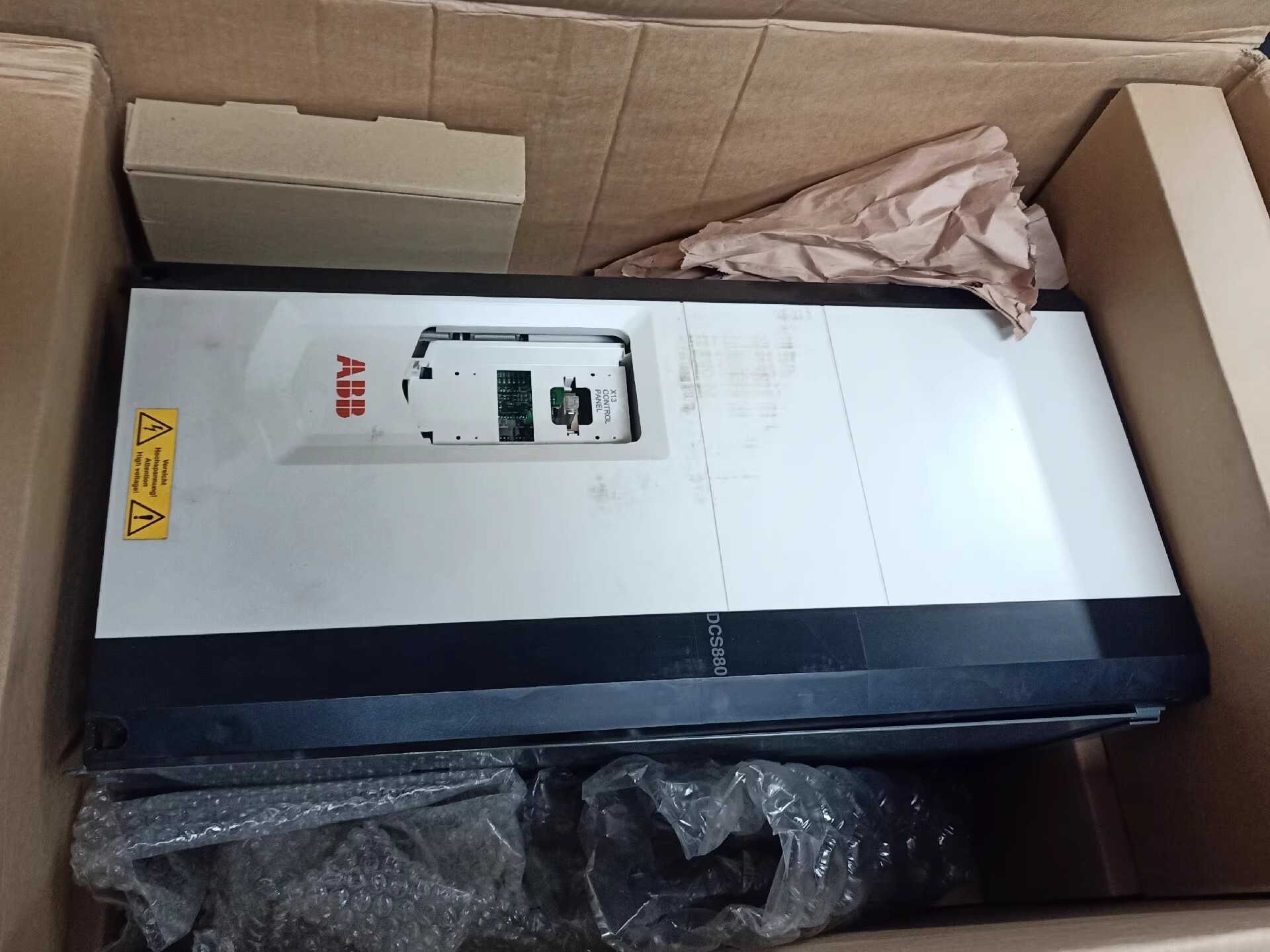 ABB DC speed controller DCS880-S02-0820-05X0 Brand New and Genuine inverter test OK Fast Shipping Physical photo shooting