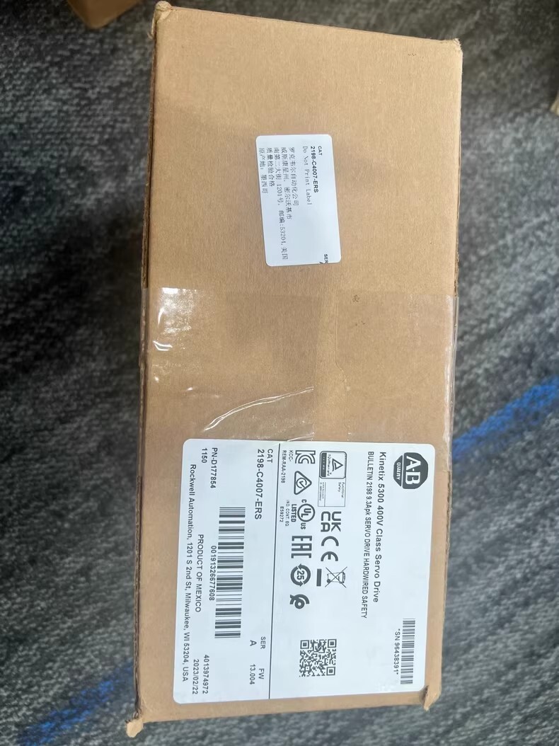 Allen-Bradley servo drive 2198-C4007-ERS Brand New and Genuine inverter test OK Fast Shipping