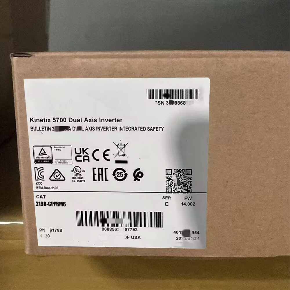 Allen-Bradley servo drive 2198-GPFRM6 Brand New and Genuine inverter test OK Fast Shipping