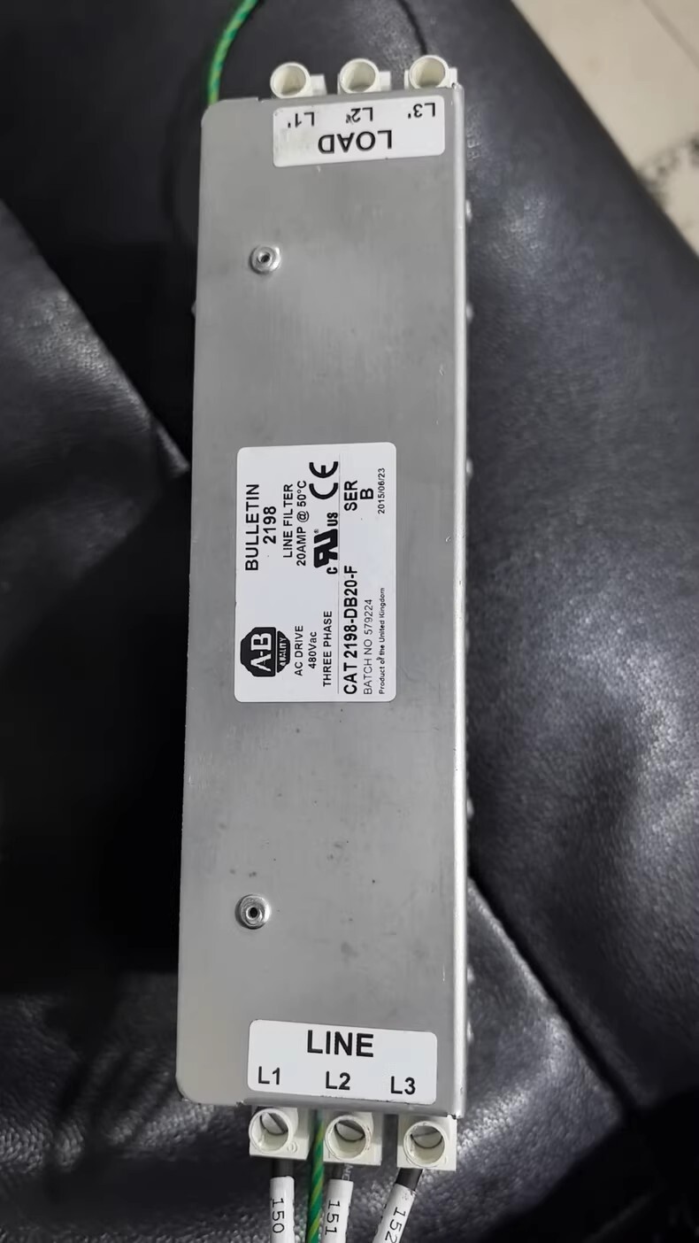 Allen-Bradley switching power supply Filter 2198-DB20-F Brand New and Genuine inverter test OK Fast Shipping