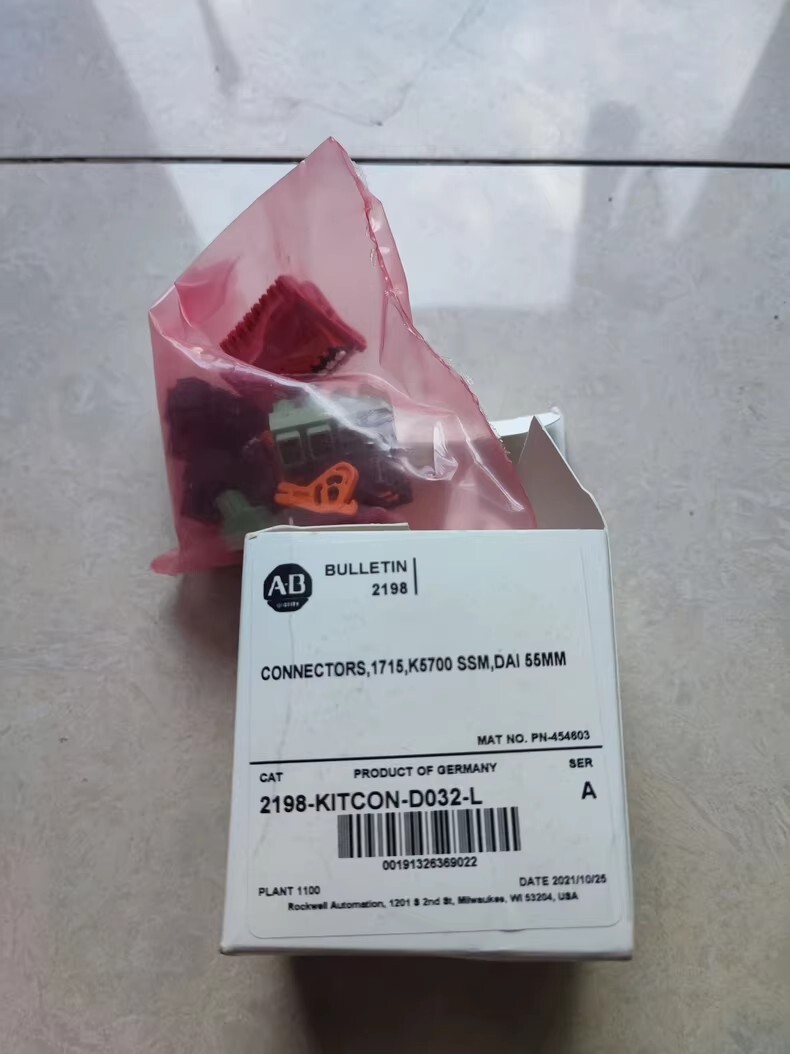 Allen-Bradley 2198-KITCON-D032-L Servo Amplifier Terminal Block Brand New and Genuine inverter test OK Fast Shipping