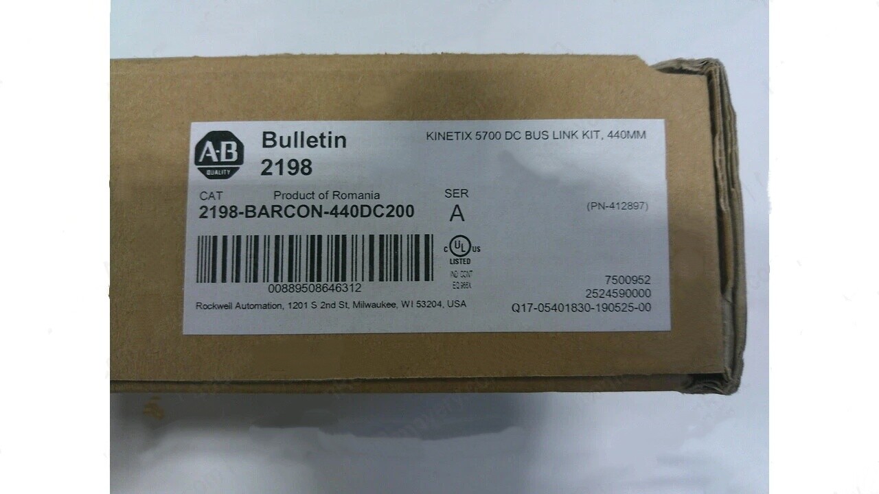 Allen-Bradley 2198-BARCON-440DC200 Brand New and Genuine inverter test OK Fast Shipping