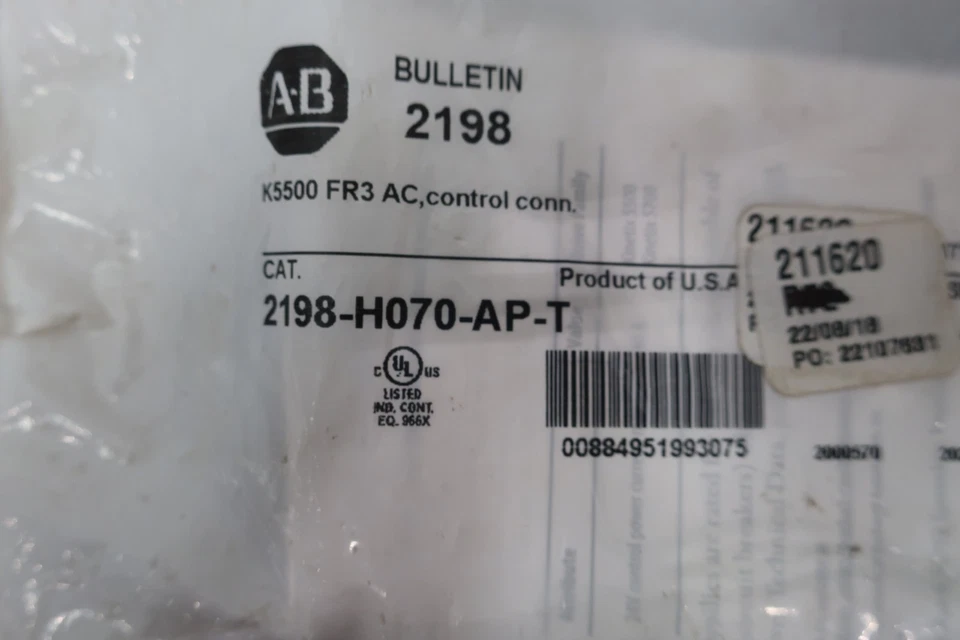 Allen-Bradley 2198-H070-AP-T Brand New and Genuine inverter test OK Fast Shipping