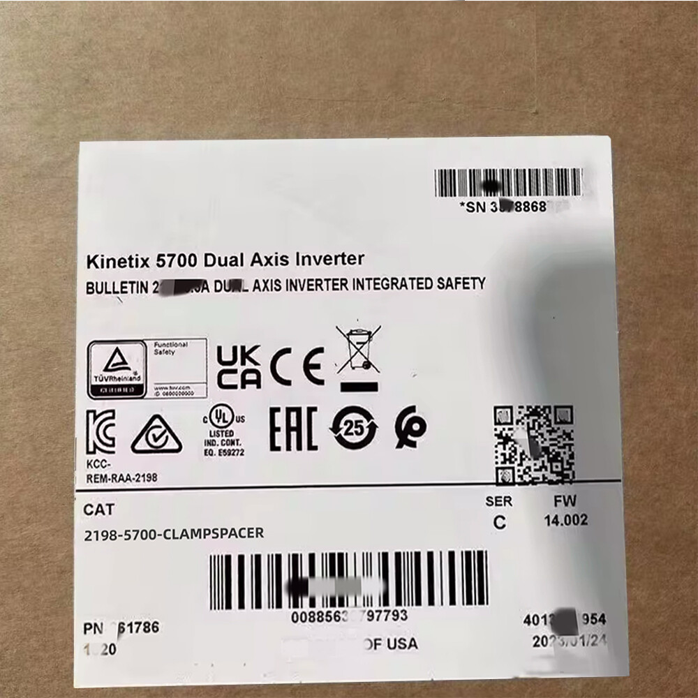 Allen-Bradley 2198-5700-CLAMPSPACER Brand New and Genuine inverter test OK Fast Shipping