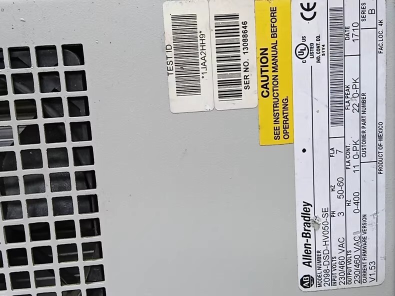 Allen-Bradley Servo Drive 2098-DSD-HV050-SE Brand New and Genuine inverter test OK Fast Shipping