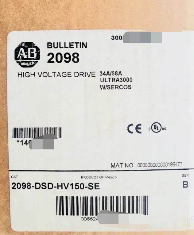 Allen-Bradley Servo Drive 2098-DSD-HV150-SE Brand New and Genuine inverter test OK Fast Shipping