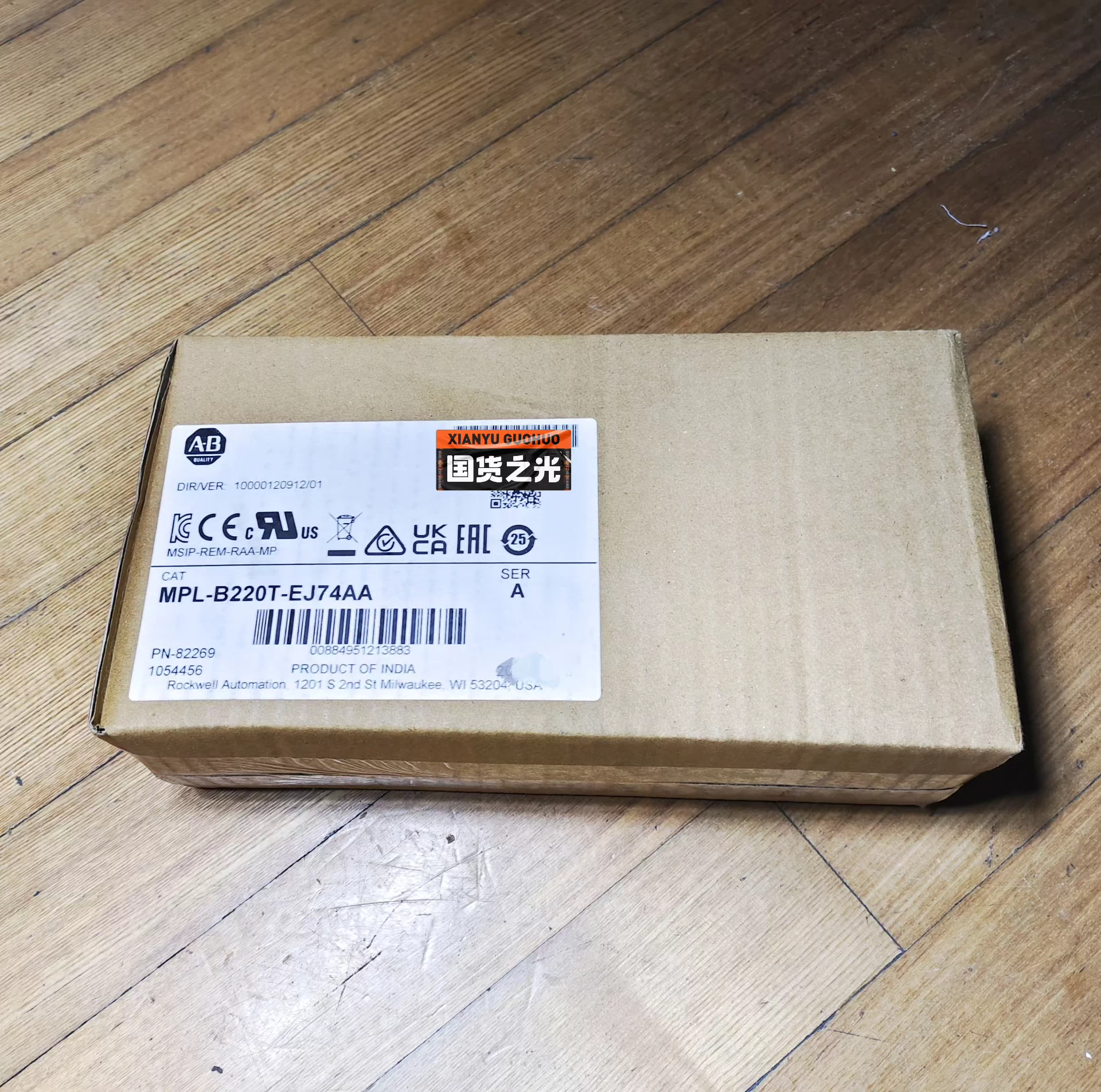 MPL-B220T-EJ74AA Allen-Bradley SFrequency Converter Brand New and Genuine inverter test OK Fast Shipping