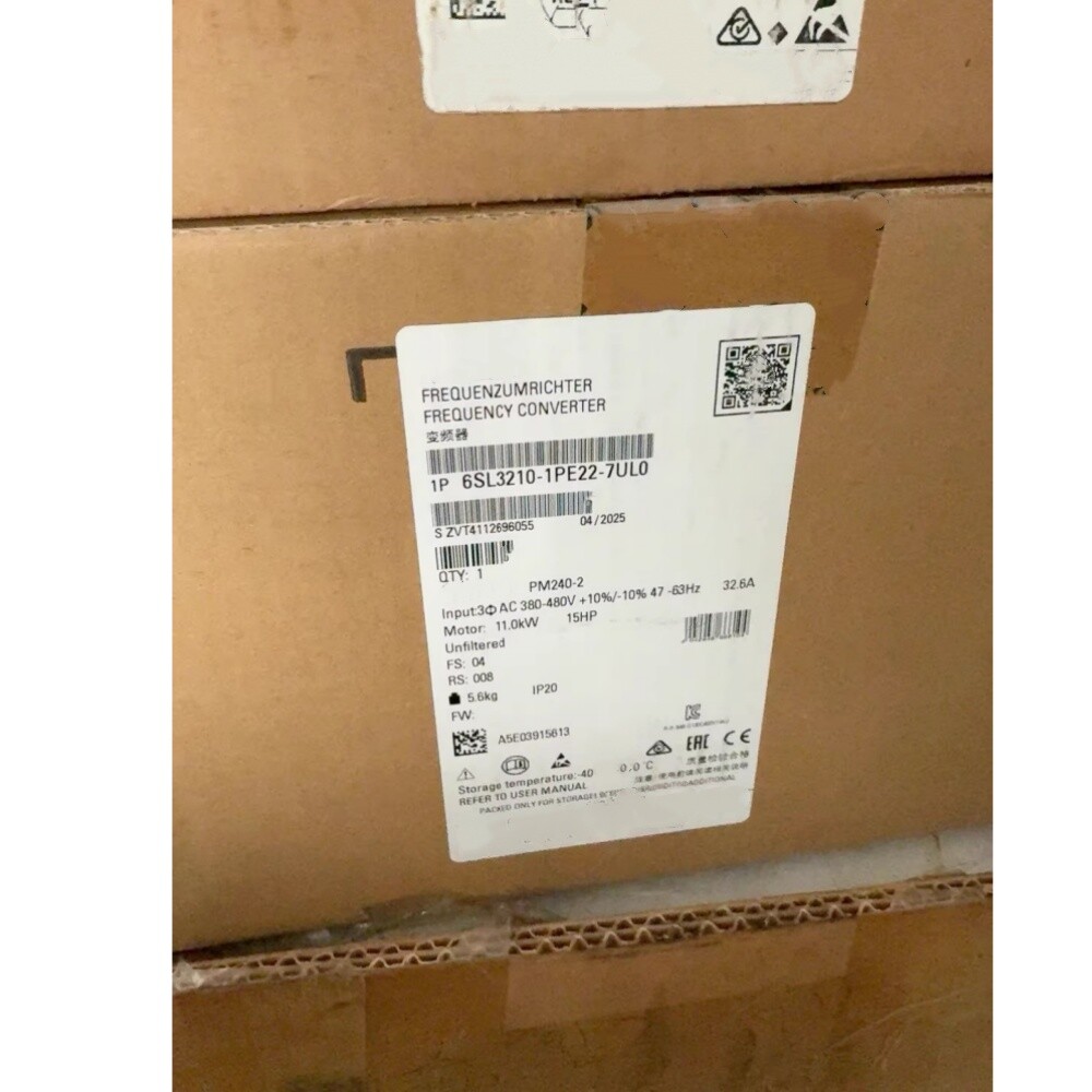 Siemens servo drive 6SL3210-1PE22-7UL0 Brand New and Genuine inverter test OK Fast Shipping