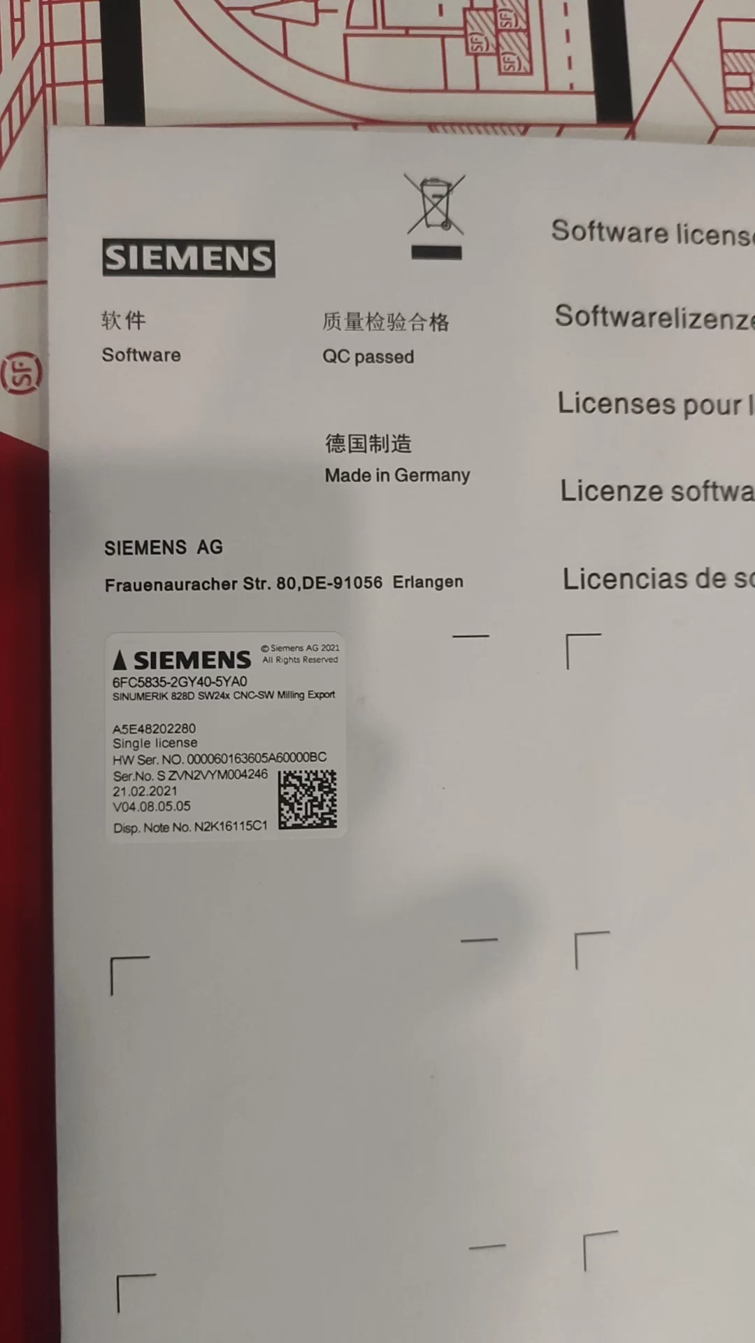 Siemens servo drive 6FC5835-2GY40-5YA0 Brand New and Genuine inverter test OK Fast Shipping