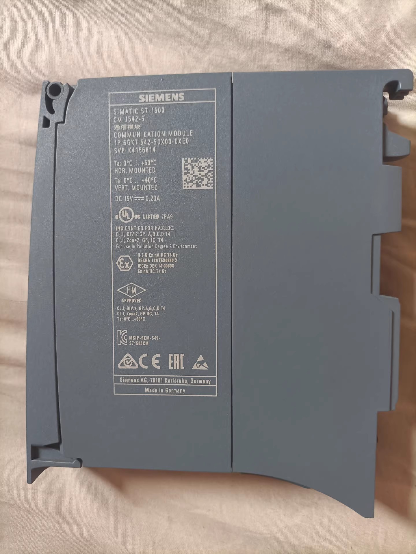 Siemens servo drive  6GK7542-5DX00-0XE0 Brand New and Genuine inverter test OK Fast Shipping