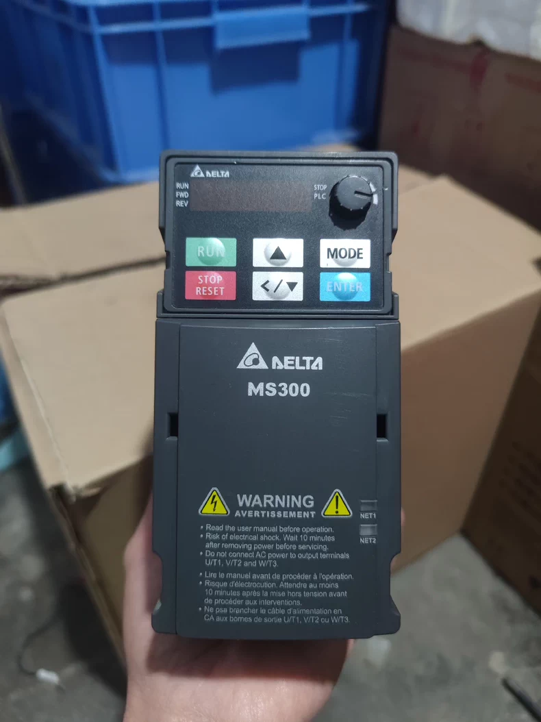 VFD4A8MS21ANSAA delta frequency inverter Brand New and Genuine inverter test OK Fast Shipping